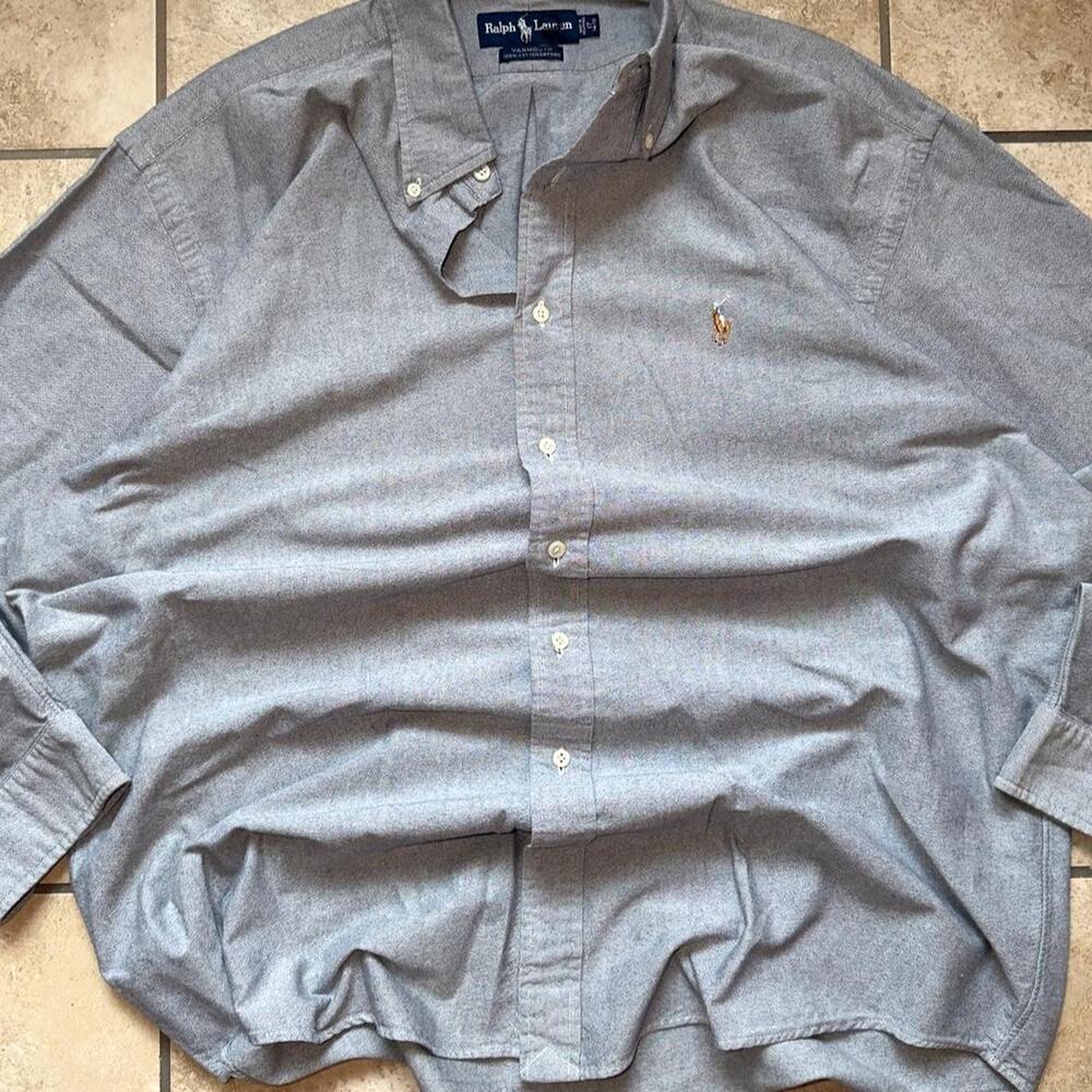 Polo by Ralph Lauren Yarmouth Long Sleeve Dress Shirt - Size XL (17 34-35)